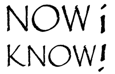 now i know logo
